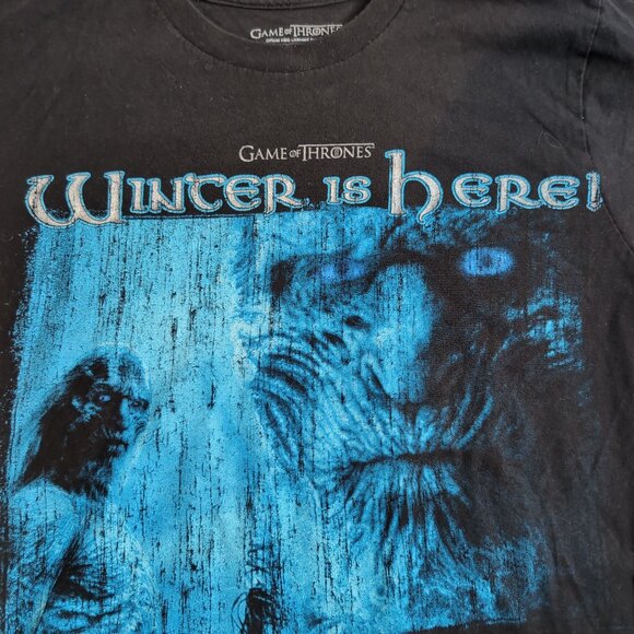 Game of Thrones Unisex Black Graphic T-Shirt Official HBO Licensed, Size Small - Picture 3 of 6